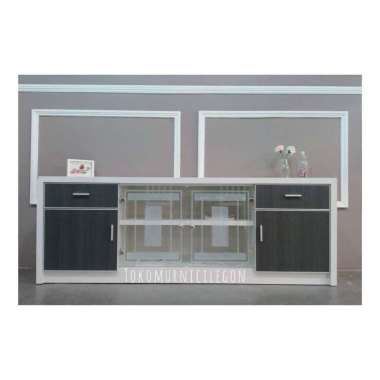 bufet HPL edirne white-black