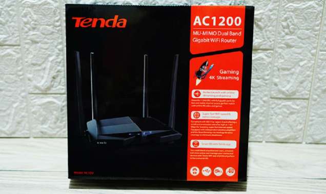 Router Wireless AC10U Tenda AC1200 MU-MIMO Smart Dual-Band