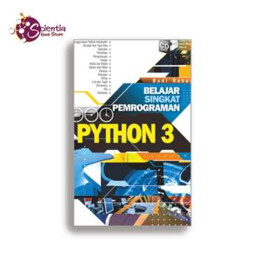 Buku Belajar Singkat Pemrograman Python 3 - Modula, Budi Raharjo multiwarna