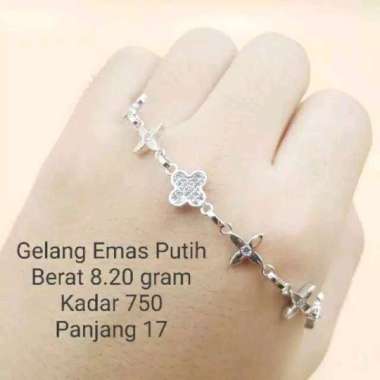 Gelang Emas Putih Harga Terbaru November 2021 Blibli