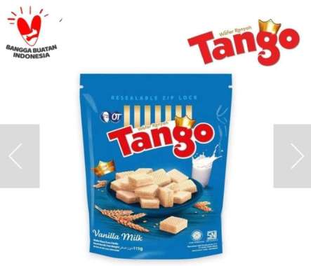 WAFER TANGO POUCH VANILA 115 GR