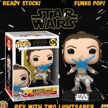 Funko POP! Star Wars IX - Rey with Two Lightsaber #434