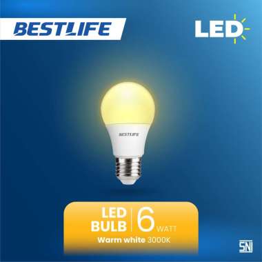 Bestlife Lampu LED Bulb 6 W 3000 K
