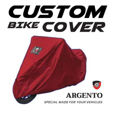 Suzuki Hayate Cover Sarung Tutup Motor Argento Merah
