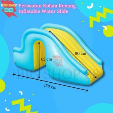 Perosotan Kolam Renang Anak Kolam Renang Anak Jumbo Inflatable Water Slide Playground Kids Swimming 
