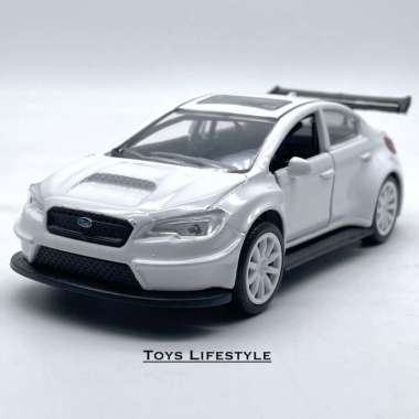 Jada JDM Tuners Diecast – 2016 Subaru WRX STI Skala 1:32 (Putih)