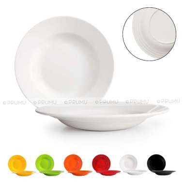 Piring Makan Melamin 9 inch - Piring Melamin - Piring Melamine Donyku Putih