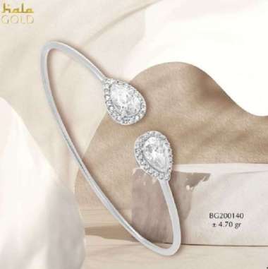 Gelang Hala Gold BG200140 WHITE GOLD