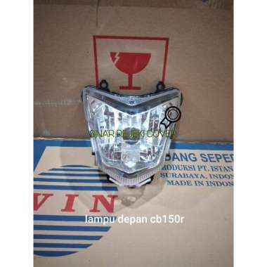lampu depan reflektor cb150r merk win