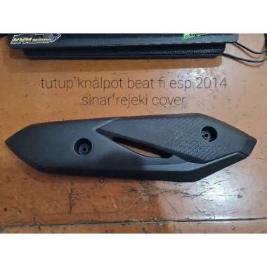 tutup knalpot /pelindung knalpot beat fi esp 2014 win