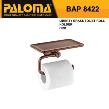 Tempat Tisu Toilet Gulung Paloma BAP 8422 Tempat Tissue Gulung Toilet Tissue Toilet Holder Tempat HP