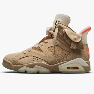 NIKE Air Jordan 6 Travis Scott British Khaki 11