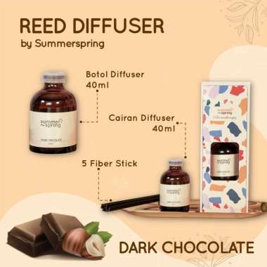 harga Parfum Aromaterapi Summerspring Reed Diffuser Dark Chocolate Blibli.com