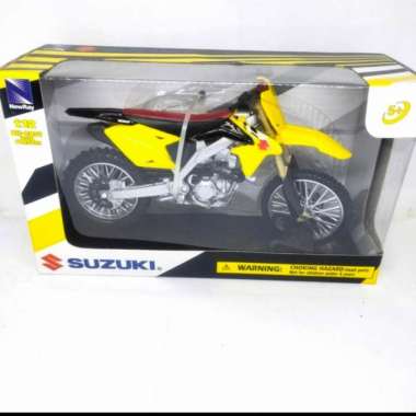 diecast miniatur motor trail suzuki 1:12 motocross balap sport mainan