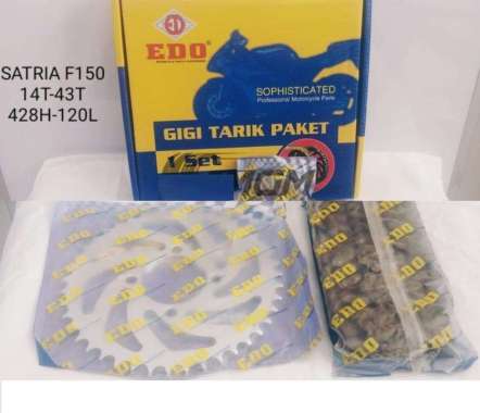 GIR SET GER SET GEAR SET SATRIA FU 150 EDO Silver