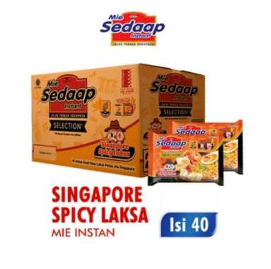 mie sedap laksa singapore dus isi 40
