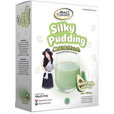 Bimbozone - SILKY PUDDING AVOCADO - Pudding Puyo Puding silky Pudding bertekstur lembut Pudding prem
