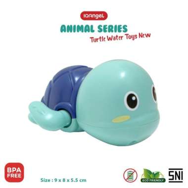 IQ Angel Turtle Water Toys New - Light Blue
