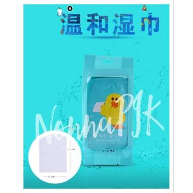 SALLY LINE DRY SHOWER BODY WET WIPES