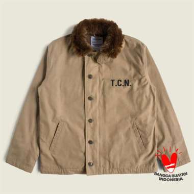 Timechine Co. Chesterfield Deck Jacket Khaki L