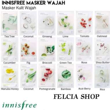 Innisfree Sheet Mask My Real Squeeze Best Seller Lime