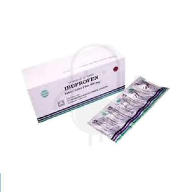 IBUPROFEN YARINDO 400 MG BOX 100 TABLET