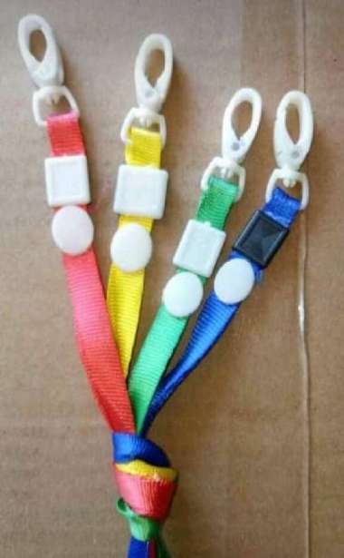Tali Id Card Gantungan Id Card Kait Plastik 1 Cm Hijau