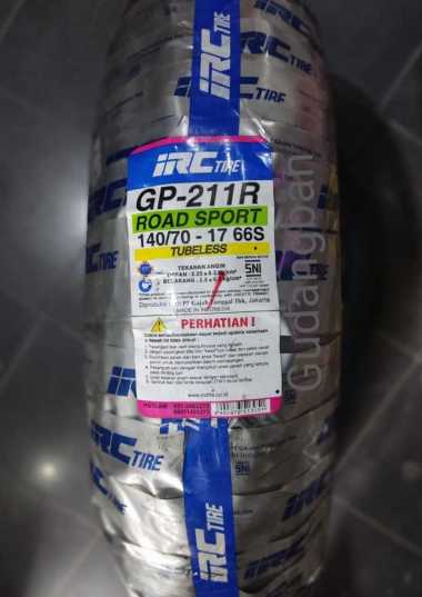 IRC GP211 R 140 70 17 Tubeless Dual Purpose FREE PENTIL Ban luar motor Yamaha XSR Semi Trail GP211R 