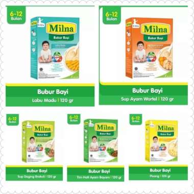 Milna Bubur Bayi 6 Bulan Keatas Beras merah pis