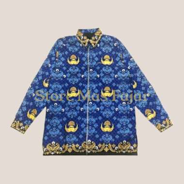 SERAGAM BATIK KORPRI HALUS PRIA WANITA LENGAN PANJANG/SERAGAM KORPRI TERBARU/SERAGAM DINAS/SERAGAM P