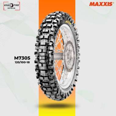 Ban Motor TRAIL/CROSS - MAXXIS M7305 120/100 Ring 18 Non Tubeless