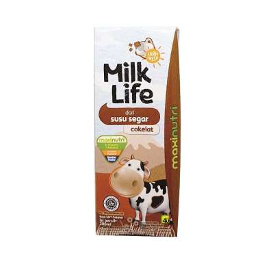 MILK LIFE - Susu UHT - 200ml CHOCOLATE