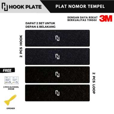 FRAMELESS PLATE Dudukan Plat Mobil Clean Look - Plat Mobil Tempel Multicolor