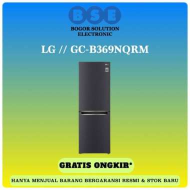 LG GCB369NQRM Kulkas Freezer Bawah LG GC B369NQRM 305L Kulkas LG