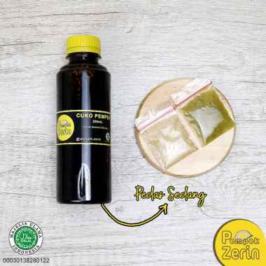 Cuko Pempek 250mL - PEMPEK ZERIN - PEDAS SEDANG
