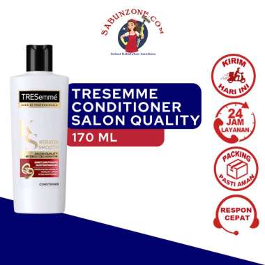 Tresemme Keratin Smooth Salon Quality Merah Hair Conditioner 170 ml Kondisioner Rambut