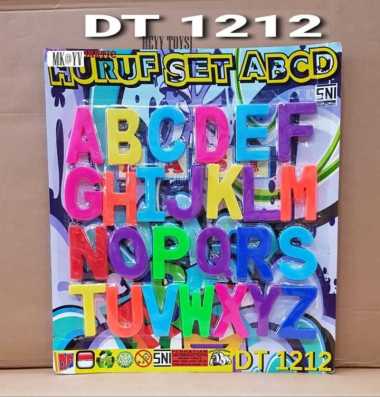 MAINAN HURUF SET ABCD DT1212 MAINAN HURUF ABJAD MAINAN EDUKASI ANAK