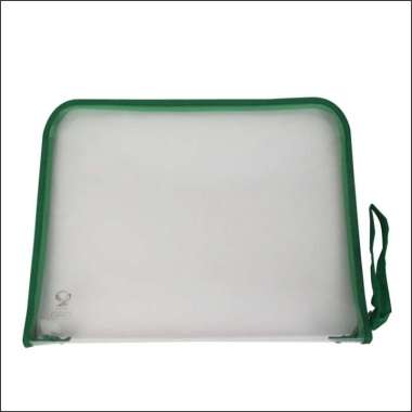 EAGLE Zipper Bag F4 / Map Zipper / Map Tas 2 Kancing / Map Plastik Resleting / Map Resleting Jaring 