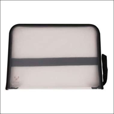 EAGLE Zipper Bag F4 / Map Zipper / Map Tas 2 Kancing / Map Plastik Resleting / Map Resleting Jaring 