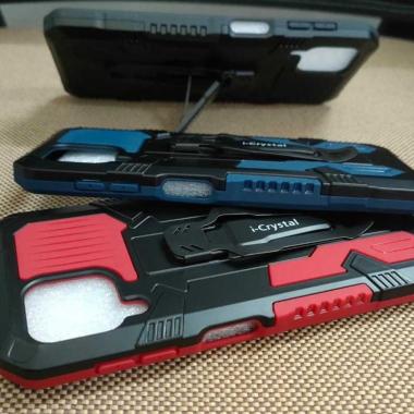 CASE OPPO REALME C31 HARDCASE ROBOT BELTCLIP CASING HANDPHONE ROBOT STANDING BELTCLIP OPPO REALME C3