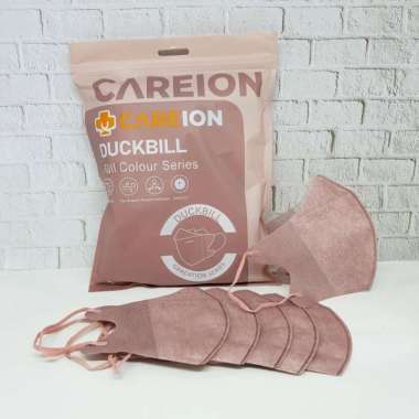 Masker Duckbill Careion isi 50 pcs Mix WarnaMASKER CAREION DUCKBILL EMBOS FULL COLOUR SERIES ISI 50P