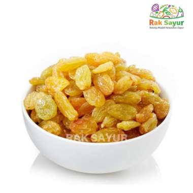 Kismis Manis 250gr Kismis Simin Golden Arab Oleh Oleh Haji Ramadhan Pa 1/4 kg