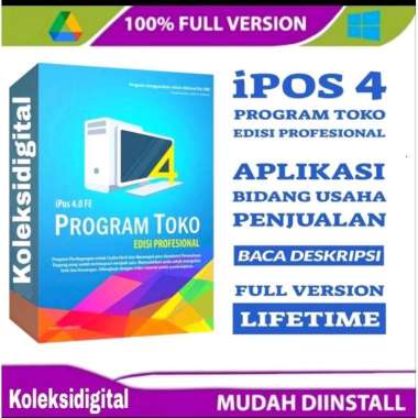 PROGRAM KASIR TOKO IPOS 4 SOFTWARE ALL PC APLIKASI FULL VERSION