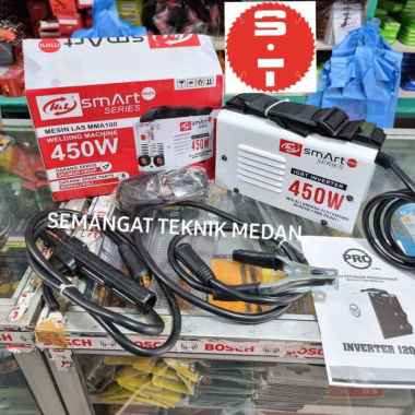 MMA100A MESIN TRAFO LAS INVENTER IGBT SMART 450 WATT MMA 100 A H&L HL