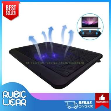 Notebook Cooling Pad Kipas Pendingin Laptop Cooling fan - N19
