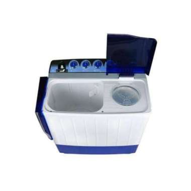 MESIN CUCI AQUA QW-P1250T / QWP1250T / QW-P1250 , 2 TABUNG 12 KG Garansi Resmi