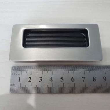 Tarikan Handle Tanam Laci & Pintu Lemari Stainleis Stainleis L