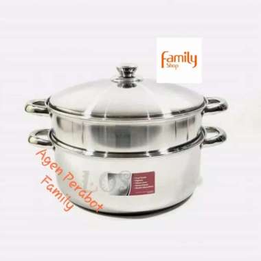 Panci Sarangan Steamer Golden Flying Fish Kukusan Susun 2 ( 30 Cm )
