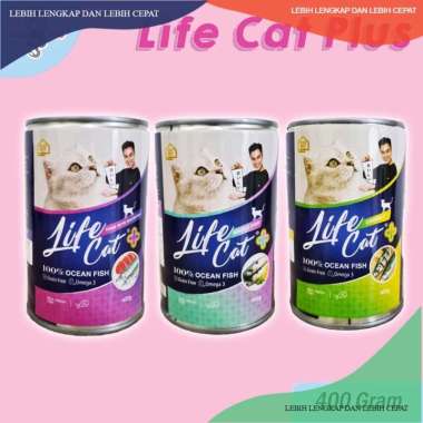 Makanan Basah Kucing Life Cat Plus Kaleng Chunky