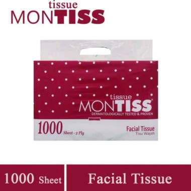 Montiss Tissue 1000 Sheet - 2 Ply